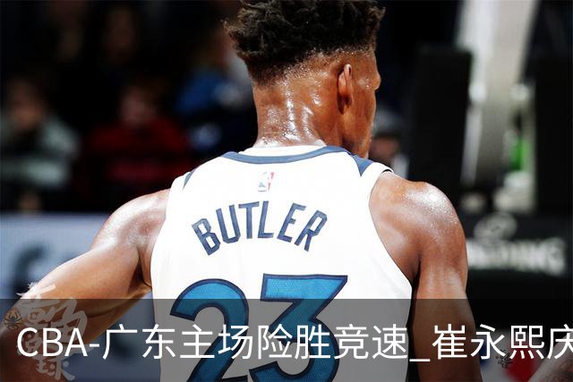 CBA-广东主场险胜竞速 崔永熙庆祝绝杀